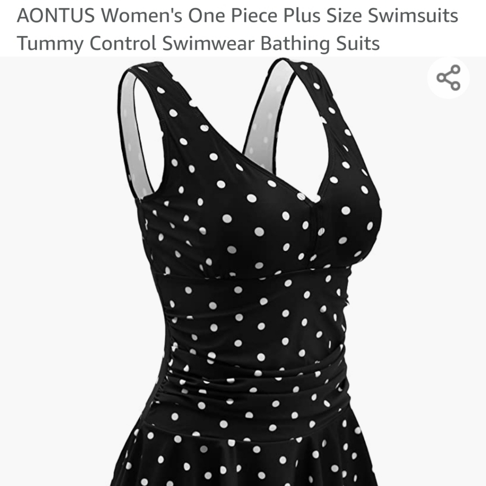 1 piece tummy control swim suit